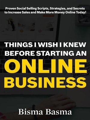 cover image of Things I Wish I Knew Before Starting an Online Business